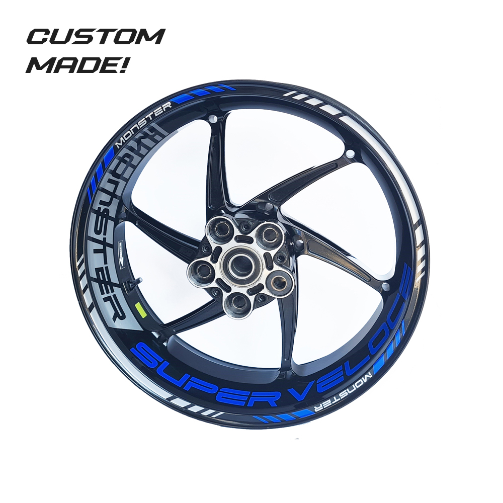 monster super veloce motorvelg sticker