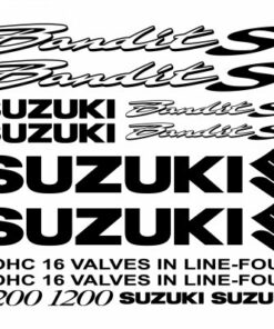 Suzuki Bandit 1200s outline stickerset
