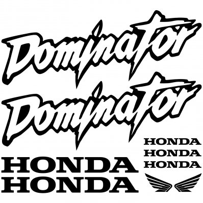 Honda Dominator stickerset