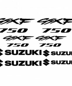 Suzuki GSXF 750 stickerset