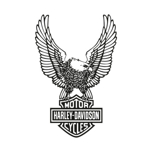 harley eagle sticker