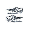 harley davidson fireskull stickers