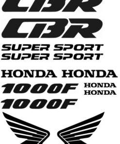 honda cbr1000f stickerset