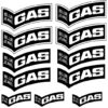 bluejeans gas stickerset