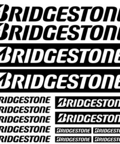 bridgestone stickerset