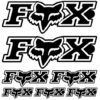 fox racing stickerset