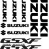 Suzuki gsxf1100 stickerset