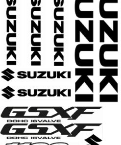 Suzuki gsxf1100 stickerset