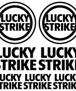 luckystrike stickerset