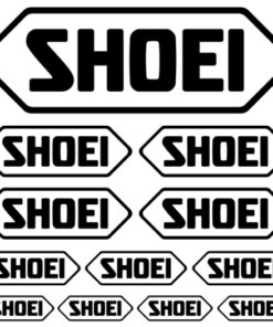 shoei stickerset