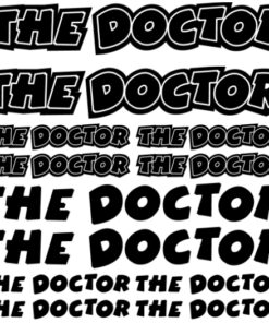 the doctor stickerset