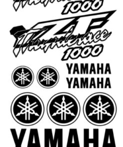 yamaha thunderace stickerset