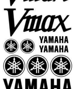 yamaha vmax stickerset