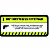 beveiligingssticker 9mm