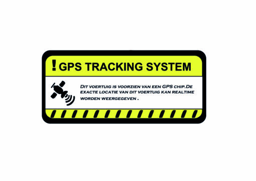 gps tracking sticker