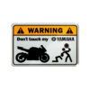Warningm, dont touch my yamaha