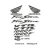 honda firestorm vtr1000 stickerset