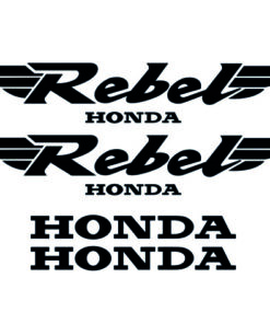honda rebel 125 stickerset