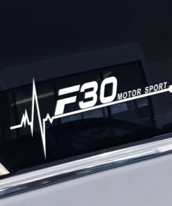 bmw f30 raamsticker