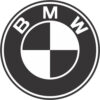 bmw logo sticker