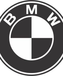 bmw logo sticker