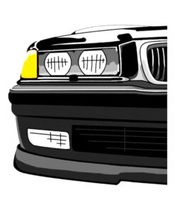 bmw e36 neussticker