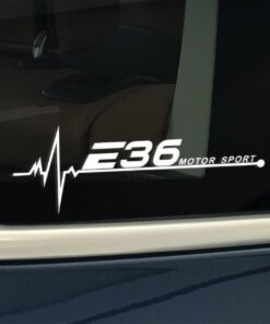 BMW e36 raamsticker