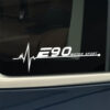 bmw e90 raamsticker