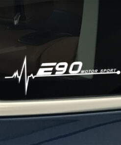 bmw e90 raamsticker