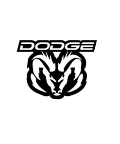 dodge angry ram sticker