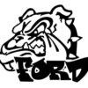 Ford Bulldog sticker
