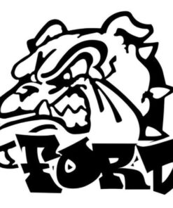 Ford Bulldog sticker