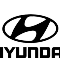 hyundai logo sticker origineel