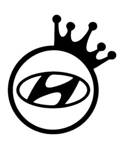 hyundai kroon sticker