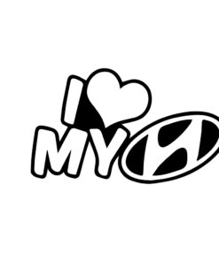 i love my Hyundai sticker