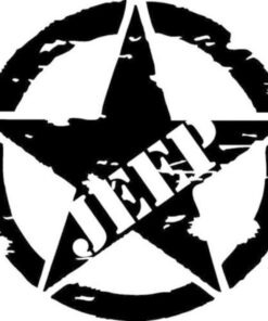 jeep ster sticker