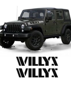 jeep willys sticker