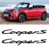 mini cooper S autosticker