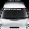 Mini Cooper S raamsticker