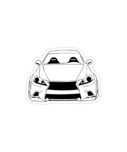 lexus is200 silhouette sticker