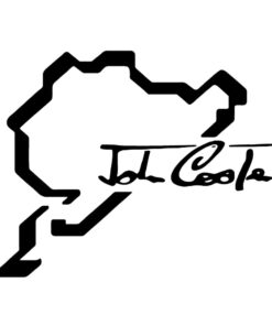 john cooper nordschleife sticker