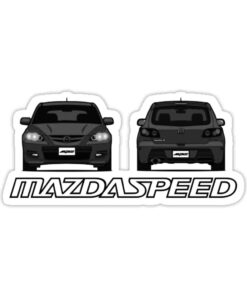 mazdaspeed no.3 sticker
