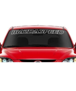 mazdaspeed raamsticker