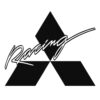 mitsubishi racing sticker
