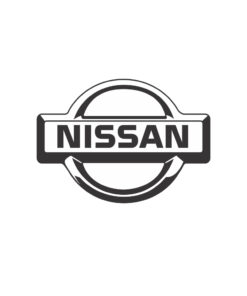 nissan logo sticker