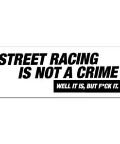 Streetracing is not a crime