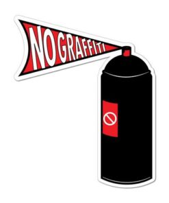 No graffiti