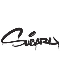 Subaru graffiti