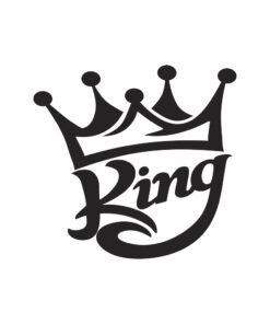 king sticker