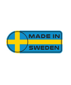 made in sweden sticker